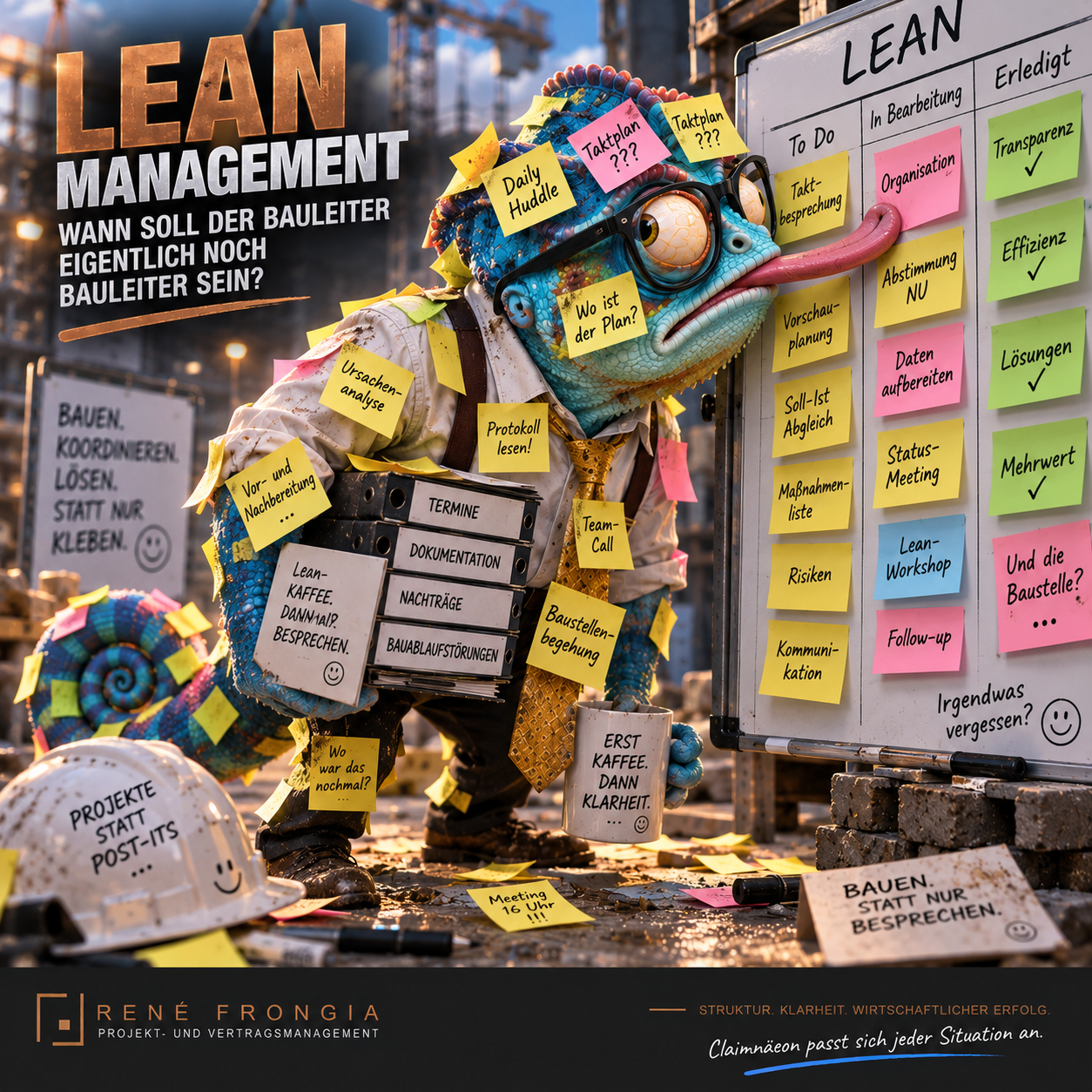Lean Management: Wann soll der Bauleiter eigentlich noch Bauleiter sein?